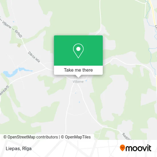 Liepas map