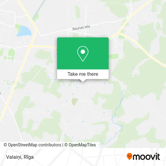 Valaiņi map