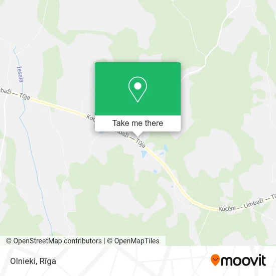Olnieki map