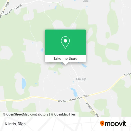 Klintis map