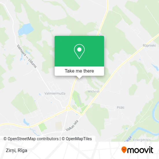 Zirņi map