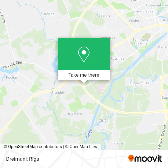 Dreimaņi map