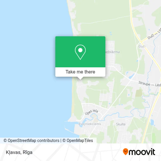 Kļavas map