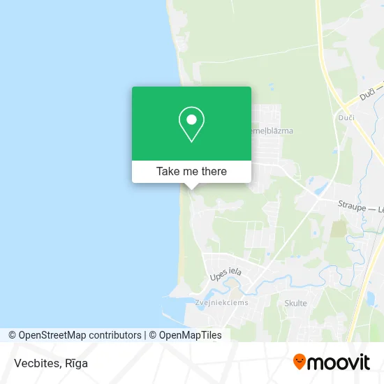 Vecbites map