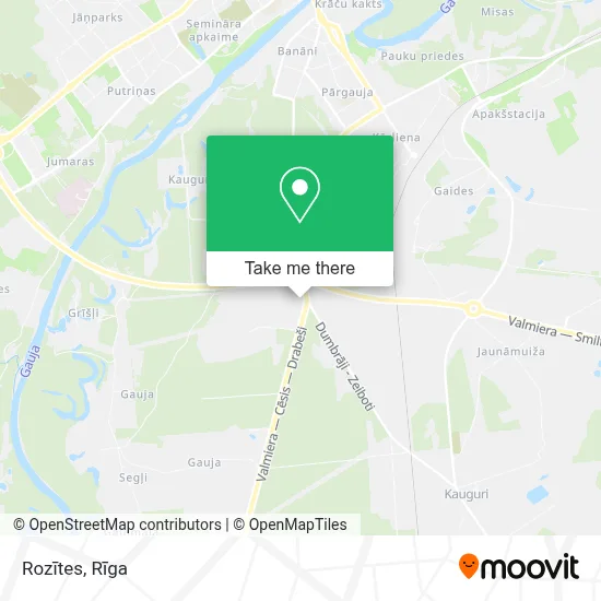 Rozītes map