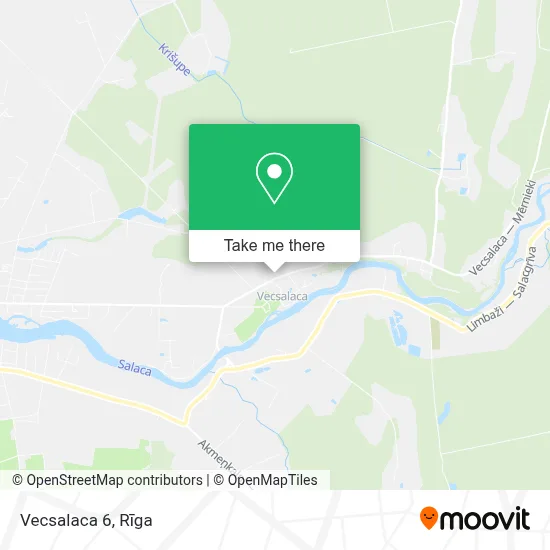 Vecsalaca 6 map