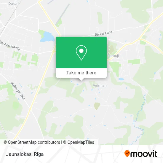 Jaunslokas map