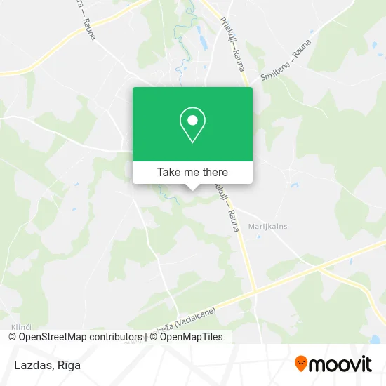 Lazdas map