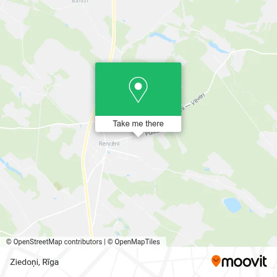 Ziedoņi map