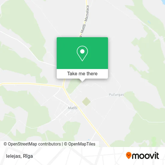 Ielejas map