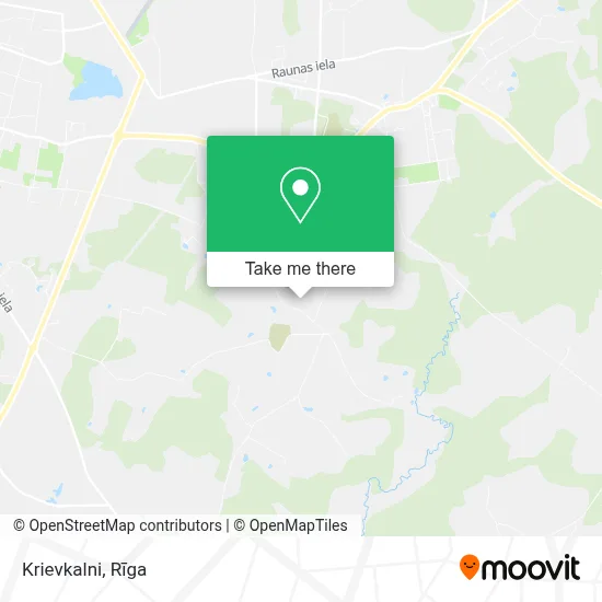 Krievkalni map