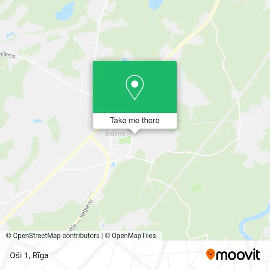 Oši 1 map