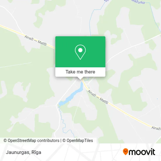 Jaunurgas map