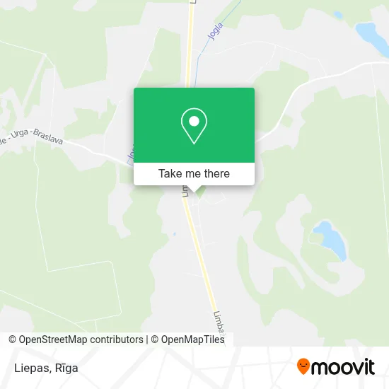 Liepas map