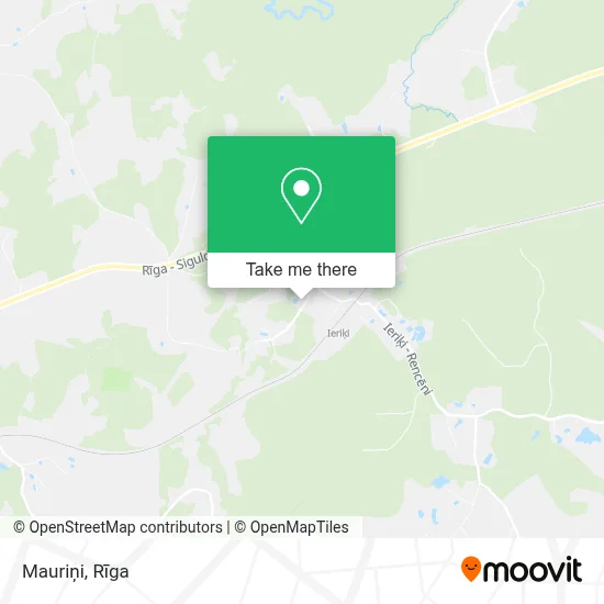 Mauriņi map