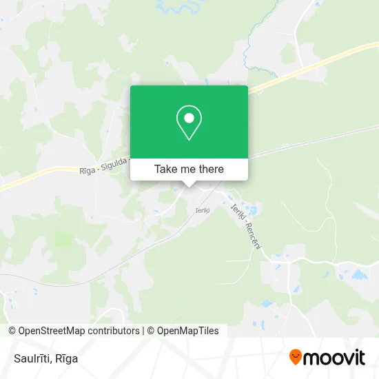 Saulrīti map