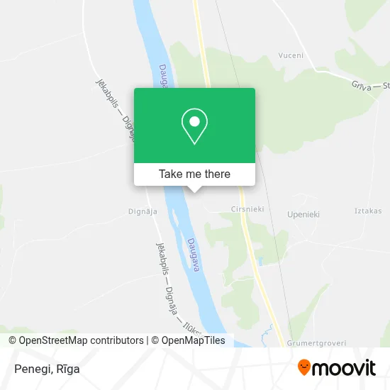 Penegi map