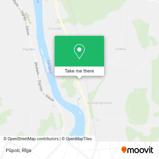 Pūpoli map