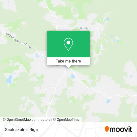 Sauleskalns map