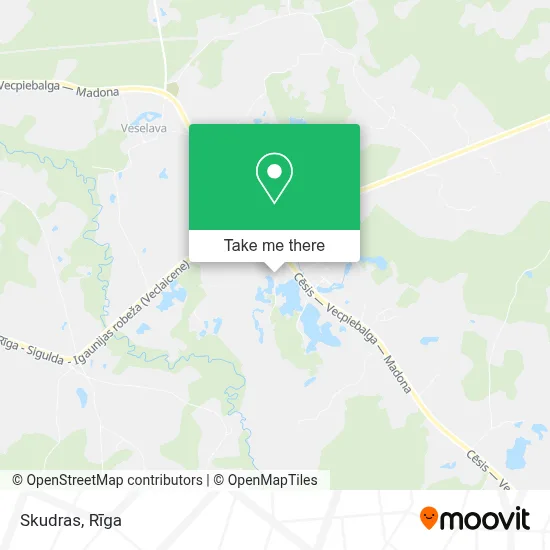 Skudras map
