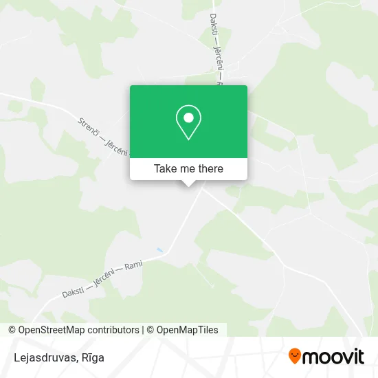 Lejasdruvas map