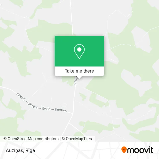 Auziņas map