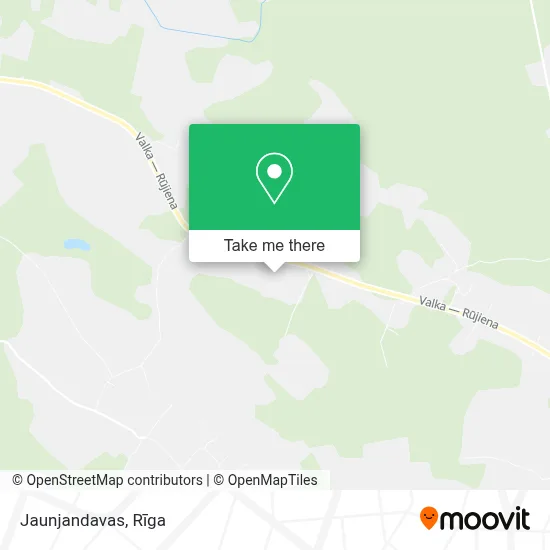 Jaunjandavas map