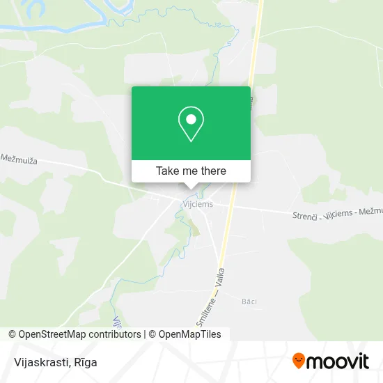 Vijaskrasti map