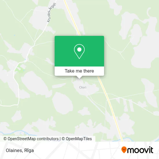Olaines map