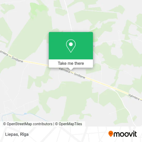 Liepas map