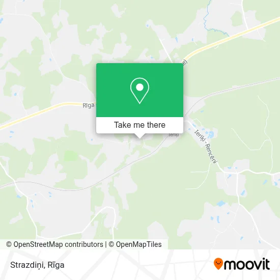 Strazdiņi map