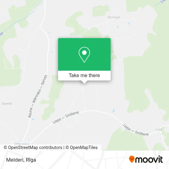 Melderi map