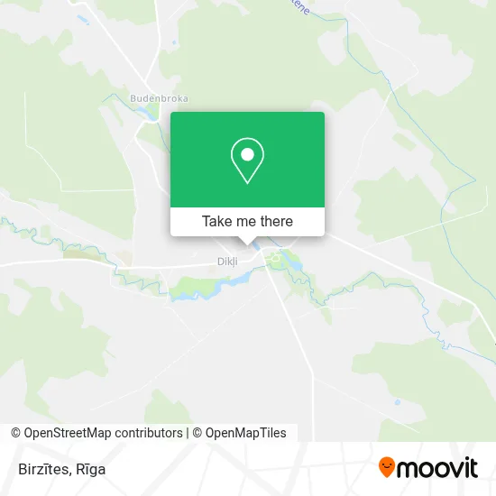 Birzītes map