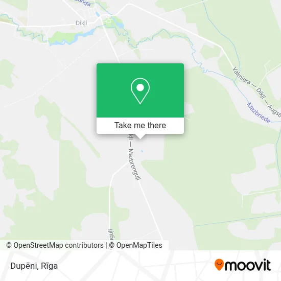 Dupēni map