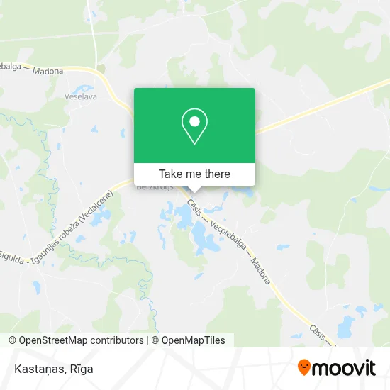 Kastaņas map