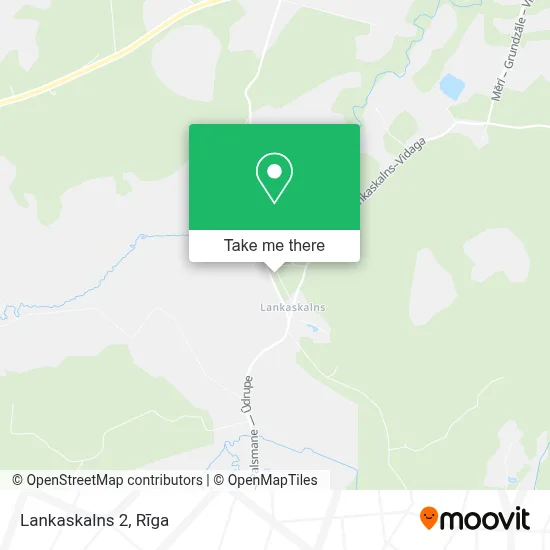 Lankaskalns 2 map