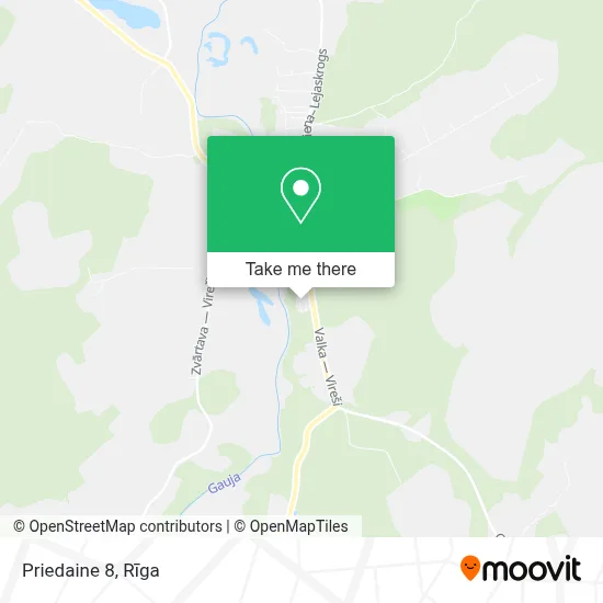 Priedaine 8 map