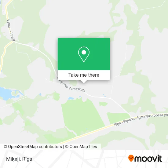 Miķeļi map