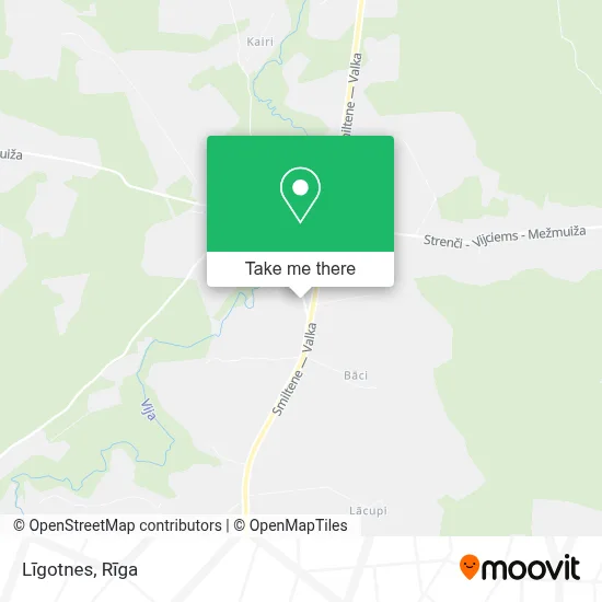 Līgotnes map