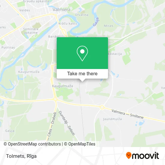 Tolmets map