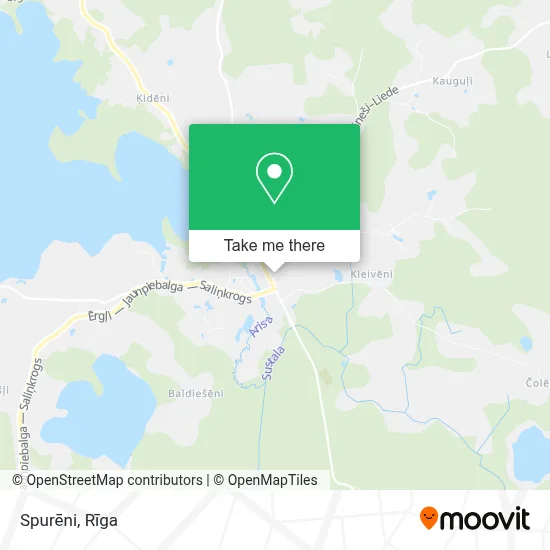 Spurēni map