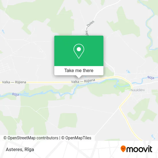 Asteres map