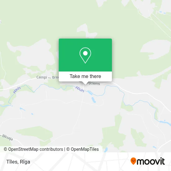 Tīles map