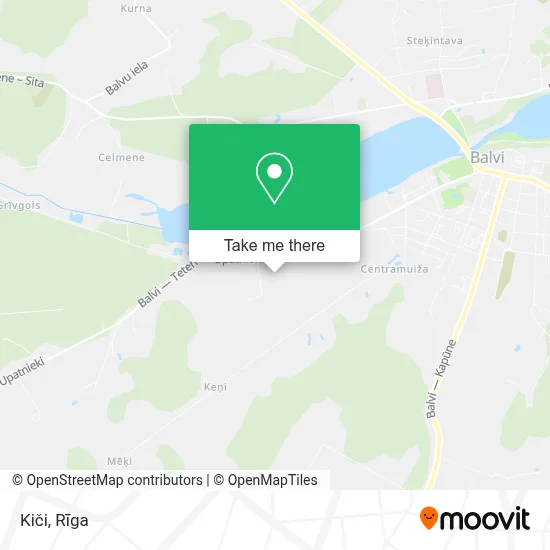 Kiči map