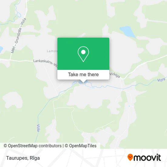 Taurupes map