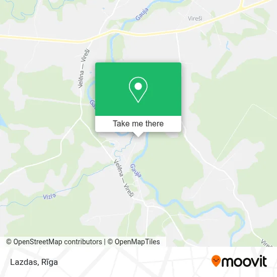 Lazdas map