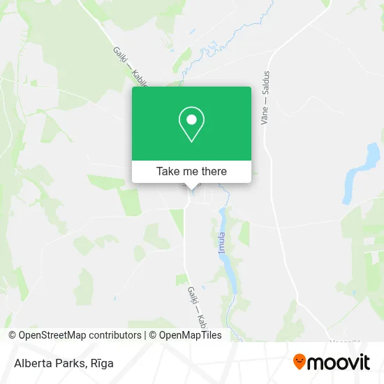 Alberta Parks map