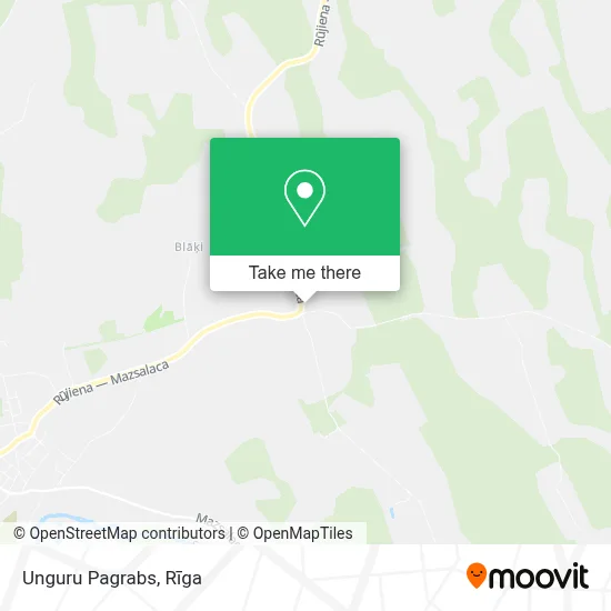 Unguru Pagrabs map
