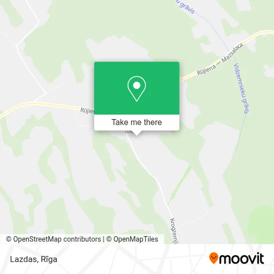 Lazdas map