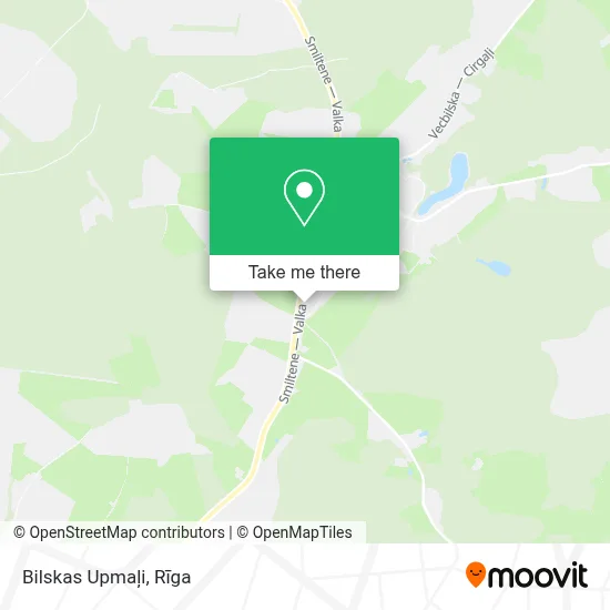 Bilskas Upmaļi map